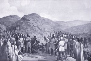 A Welsh Tribal Gathering, 1920